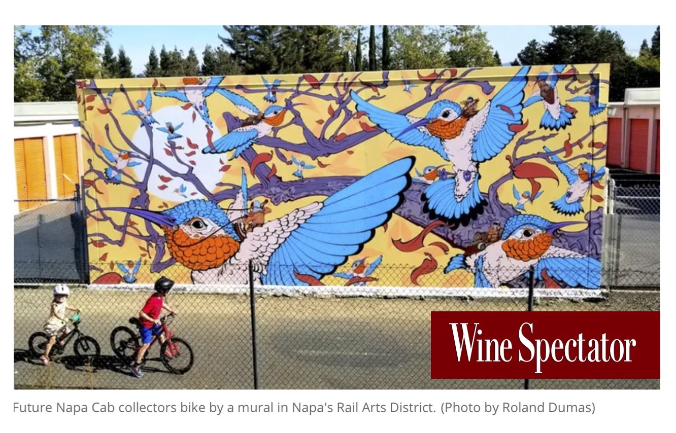EXCLUSIVE NEW CABERNETS PAVE THE WAY FOR 47-MILE NAPA VINE TRAIL