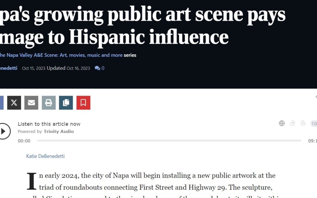 NAPAS GROWING PUBLIC ARTSCENE PAYS HOMAGE TO HISPANIC INFLUENCE