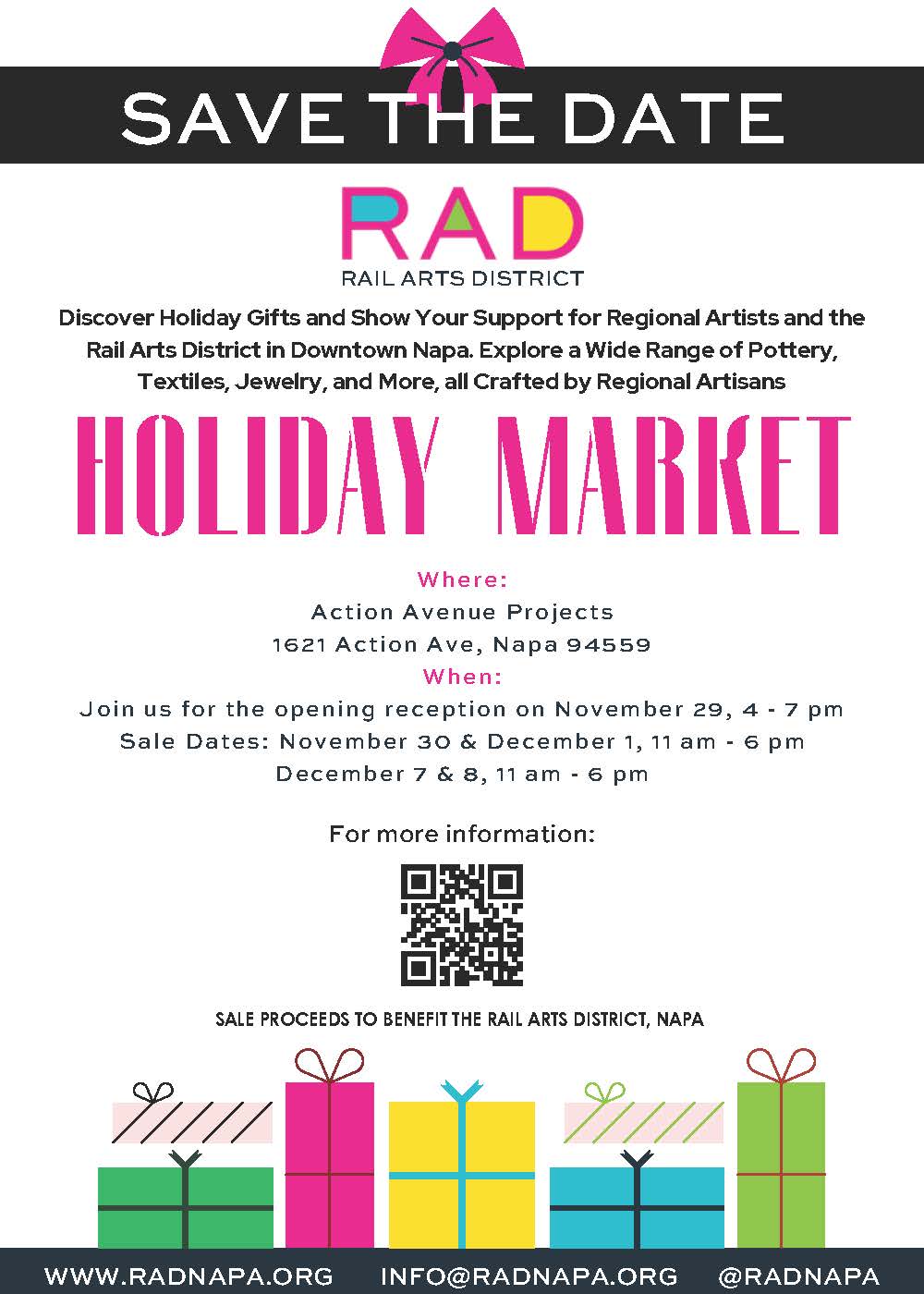 SAVE THE DATE: HOLIDAY RAD MARKET 2024